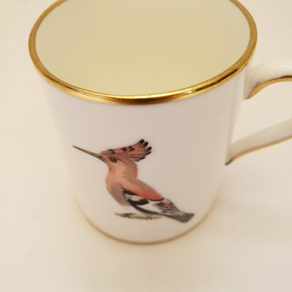 Set of 5 Vintage Hammersley & Co Bone China Bird Demitasse Cup and Saucer - Picture 13 of 16